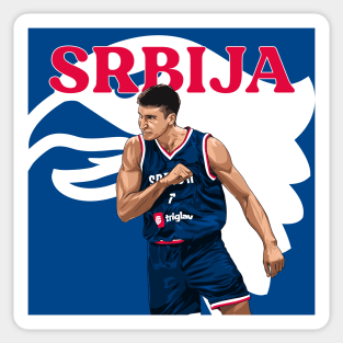 Serbia - Bogdan Bogdanovic Sticker